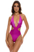 Luli Fama Babes Just Want Sun Deep V Monokini
