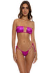 Luli Fama Babes Just Want Sun Multiway Scrunched Cup Bandeau
