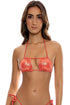 Luli Fama Babes Just Want Sun Multiway Scrunched Cup Bandeau Top
