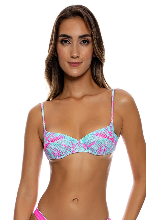 Luli Fama Shock Waves Minimal Balconette Top