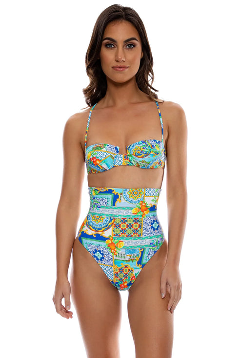 Luli Fama Amalfi High Waist Corset Bottom