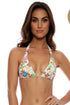 Luli Fama Il Mare Triangle Halter Top