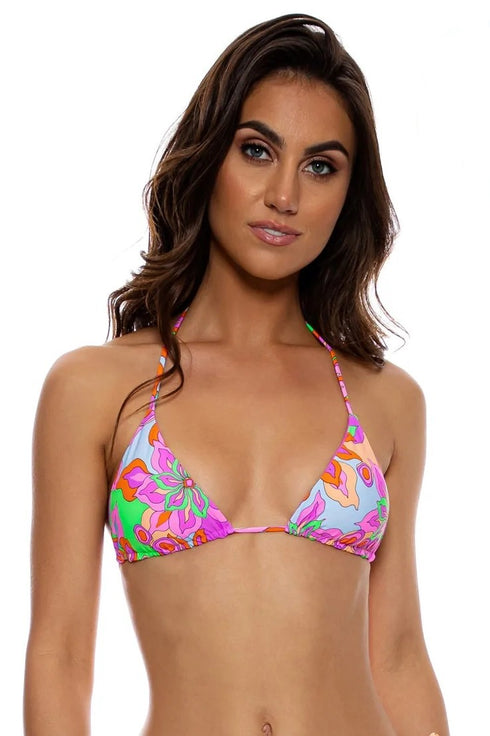 Luli Fama Vivi Il Momento Seamless Revesible Triangle Top