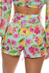 Luli Fama Limoncello Tie Waist Shorts