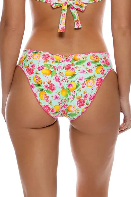 Luli Fama Limoncello Triangle Halter Top