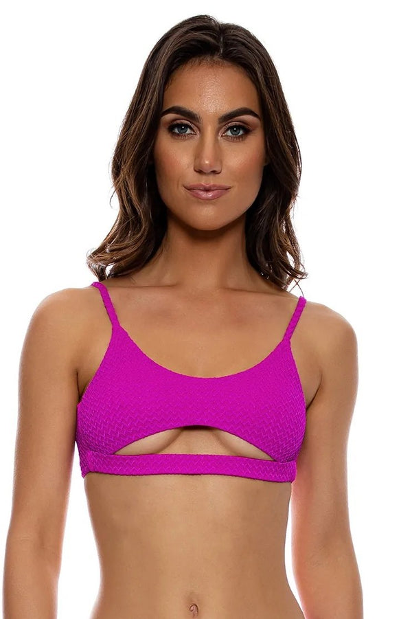 Luli Fama Capri Open Front Bralette