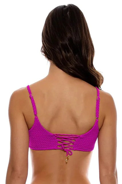 Luli Fama Capri Open Front Bralette