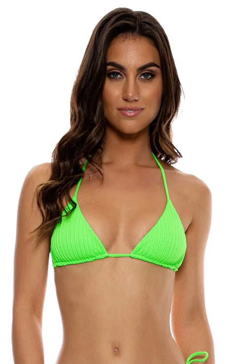 Luli Fama Que Sera Sera Seamless Triangle Top