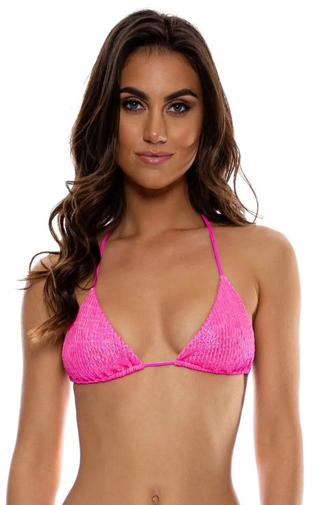 Luli Fama Bella Seamless Triangle Top