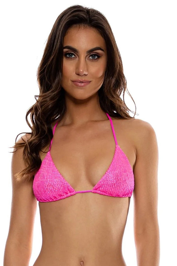 Luli Fama Bella Seamless Triangle Top