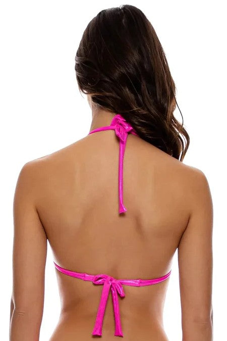 Luli Fama Bella Triangle Halter Top