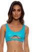 Luli Fama Bella Open Front Bralette Top