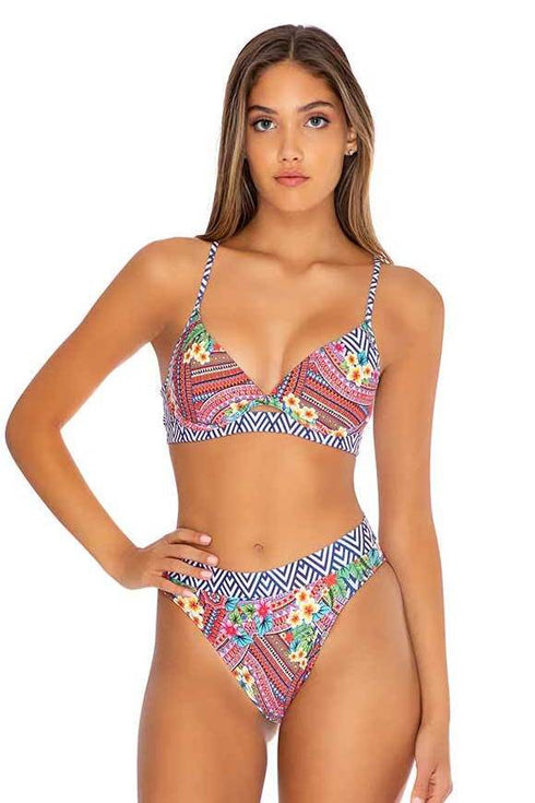 Luli Fama Luli Tribe HIGH WAIST BANDED BOTTOM