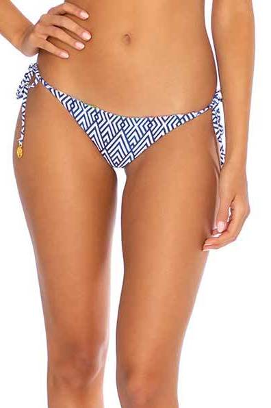 Luli Fama Luli Tribe REVERSIBLE RUCHED BRAZILIAN TIE SIDE BOTTOM