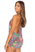 Luli Fama Luli Tribe T-BACK MINI DRESS