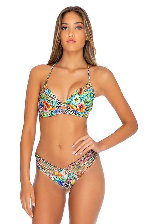 Luli Fama Luli's Jungle PEEK-A-BOO UNDERWIRE TOP