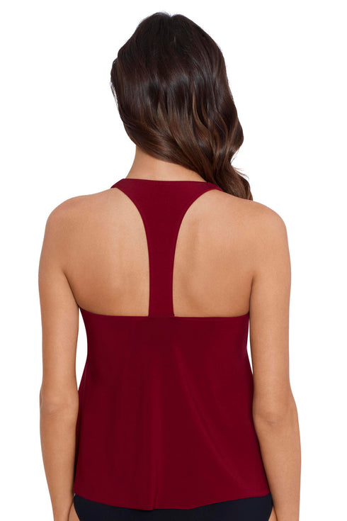 MagicSuit Solids III Missy Separate Tankini Top