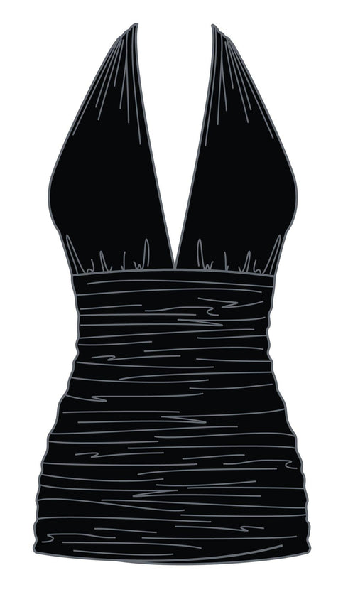 MagicSuit Solids Plus Size Yvonne Swim Dress