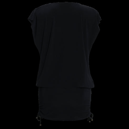 MagicSuit Solids Shirred Beach Dress