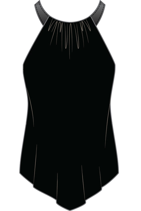 MagicSuit Moto Chic Missy Separate Tankini Top