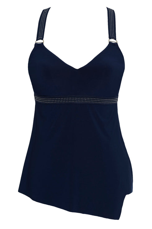 MagicSuit Star Studded Missy Separate Tankini Top