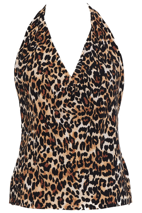 MagicSuit Leopard Missy Separate Tankini Top