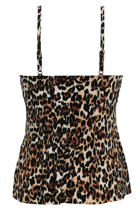 MagicSuit Leopard Missy Separate Tankini Top