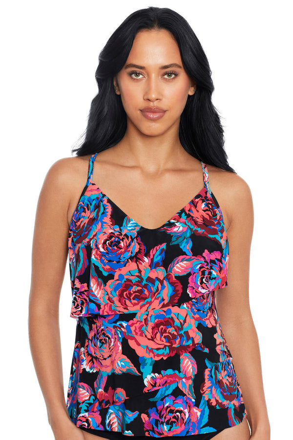 MagicSuit Solids Tankini Top