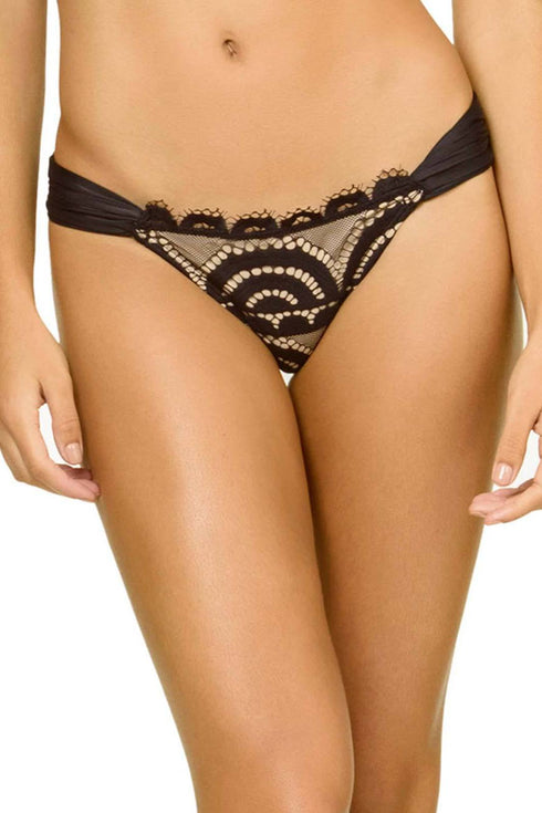 PQ Swim Must Haves Lace Fanned Teeny Bottoms