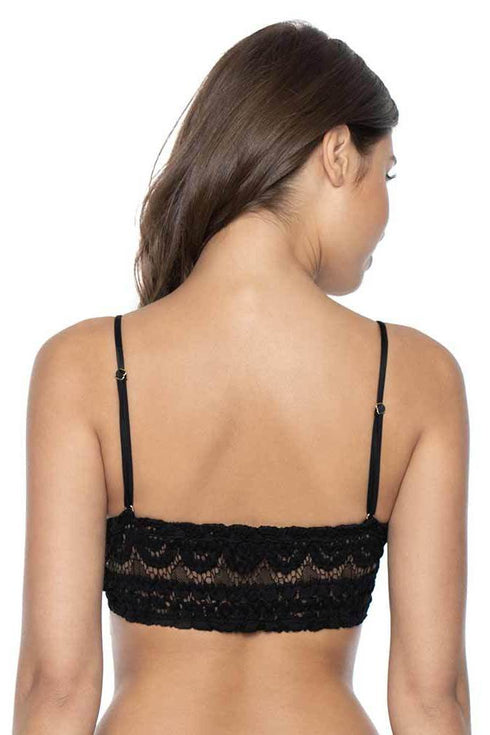 PQ Swim Midnight SWEETHEART LACE BRALETTE