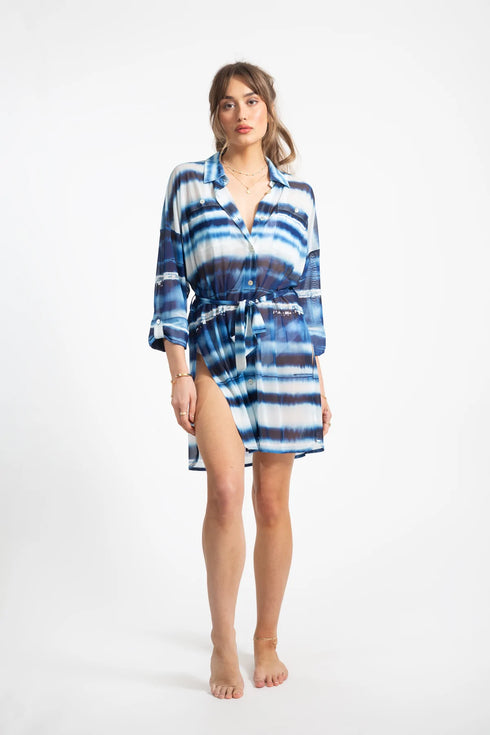 Koy Resort Seascape Mesh Cover Up