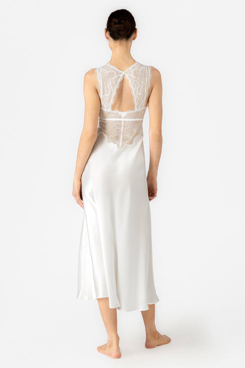 NK Imode Pamela Dreamy Bust Support Long Silk Gown