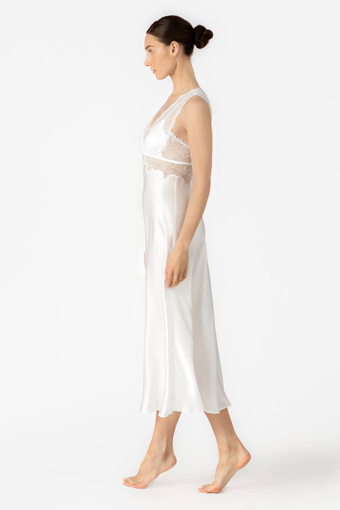 NK Imode Pamela Dreamy Bust Support Long Silk Gown