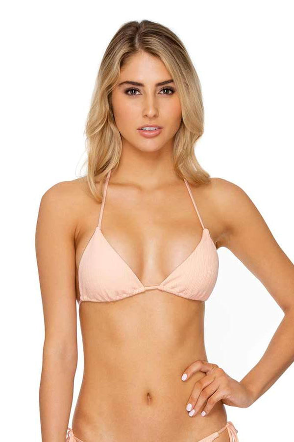 Luli Fama Jagged Bombshell Triangle Top