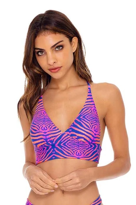 Luli Fama Puerto Aventura REVERSIBLE BUSTIER TOP