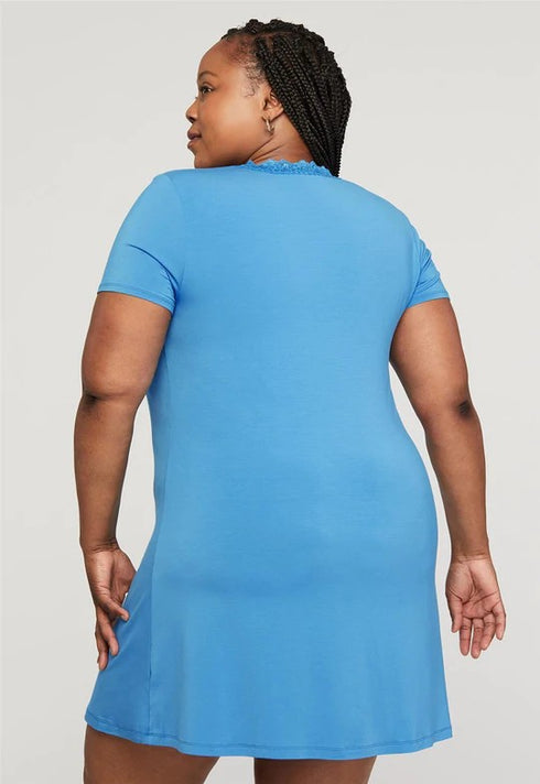 Fleur't Essentials Nightshirt With Shelf Bra