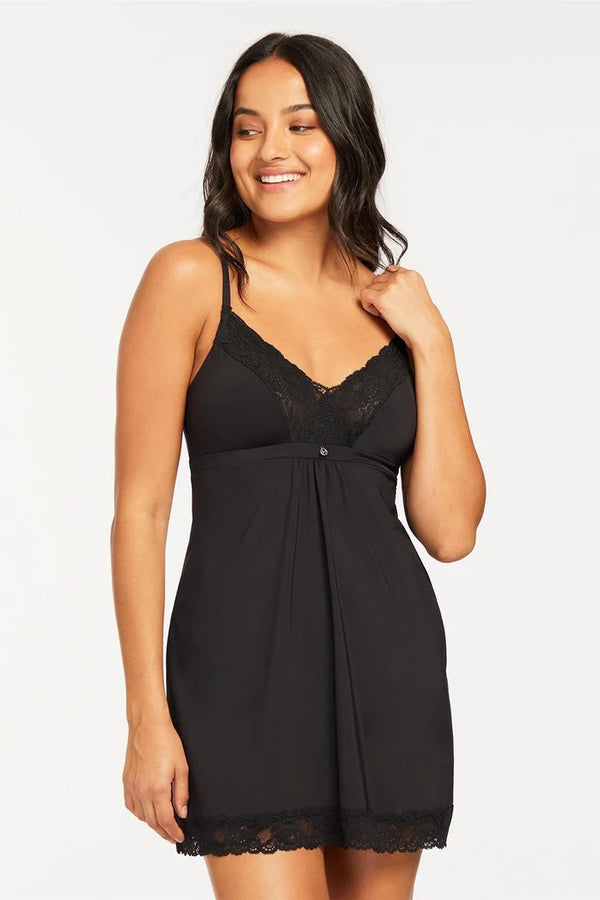 Montelle The Essentials Bust Support Chemise with multipurpose pocket