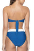 PQ Swim Island Blue HIGH WAIST