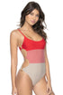 PQ Swim Red Coral Ring Side One Piece