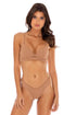 Luli Fama River Dance OCONUT PEEK-A-BOO UNDERWIRE TOP