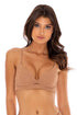 Luli Fama River Dance OCONUT PEEK-A-BOO UNDERWIRE TOP