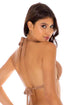 Luli Fama River Dance COCONUT TRIANGLE HALTER TOP