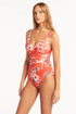 Sea Level Escape Cross Front One Piece