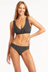 Sea Level Shoreline Cross Frnt Bra Top