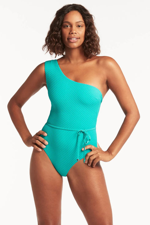 Sea Level Spinnaker Diagonal One Piece