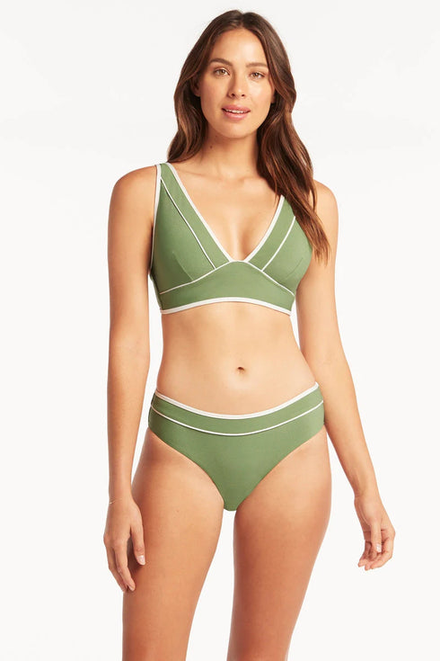 Sea Level Elite Panneled Longline Top