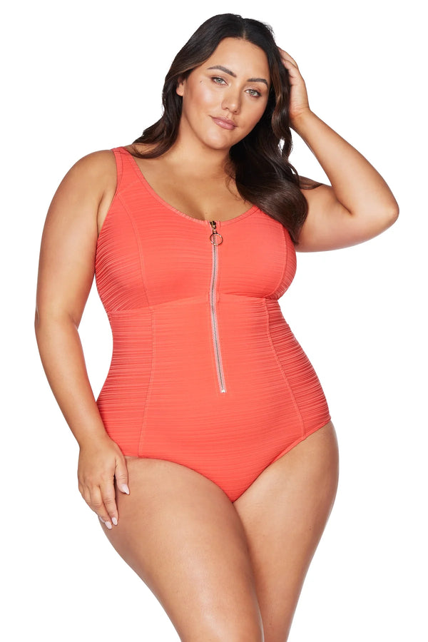Artesands Aria Gold Zip One Piece