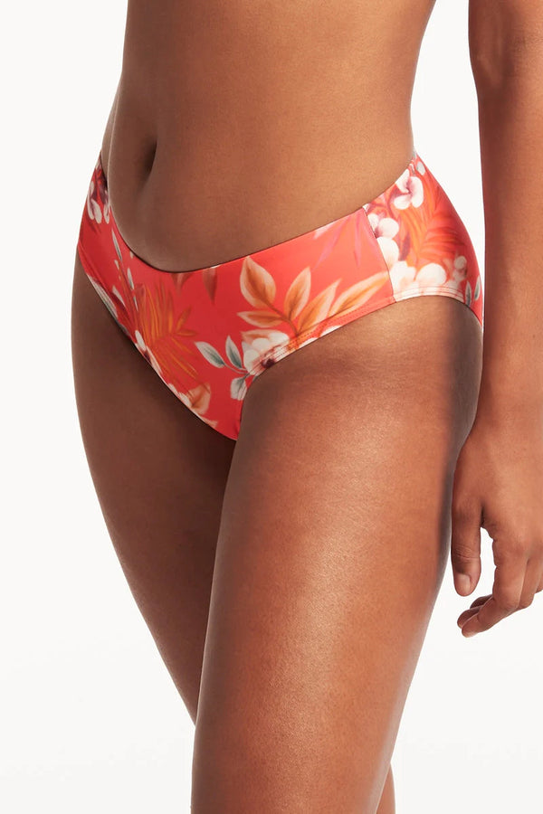 Sea Level Escape Mid Bikini Pant