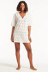 Sea Level Breeze Embroidered Tunic