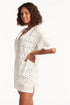 Sea Level Breeze Embroidered Tunic